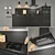Modern IKEA Kitchen Set 3D model small image 1