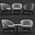 Title: Luxurious Minotti Lounge Set 3D model small image 1