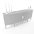 Viento Sideboard: Stylish Storage with Versatile Sizes 3D model small image 3