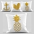 Golden Sequin Pillow Set 3D model small image 1