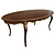 Elegant Veneer Table | 2100 3D model small image 2