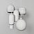  Loft4You Multicolor Glass Pendant Light 3D model small image 2