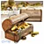 Lightweight Turbo Foam Roller 3D model small image 1