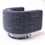 Contemporary Mika Armchair: Luxury Comfort & Style 3D model small image 2