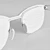 Title: Prada Designer Glasses 3D model small image 3