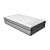Elegant Avalon White Ottoman 3D model small image 2