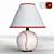 Playful Tessa Baseball Lamp 3D model small image 1