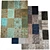 Vintage Beauty: Louis de Poortere Rugs 3D model small image 1