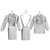 Stylish School Uniform Set 3D model small image 2