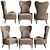 Luxurious Lolita Armchair by Signorini & Coco 3D model small image 1