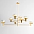 Elegant Four-Tier Chandelier: Otto Luce 3D model small image 1