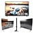 Sleek Samsung TV with V-Ray 3D model small image 1