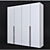 Minimalist Line Wardrobe 3D model small image 2