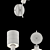

Freya Vivian Wall Sconce - Elegant Lighting Fixture 3D model small image 3
