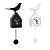 Zone Birdhouse Clock - Stylish Avian Timepiece 3D model small image 1