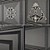 Ermitage Impero Nero Wall Tiles - Luxurious and Versatile 3D model small image 2