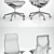 Cozy Comfort High Back Chair 3D model small image 3