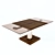 Wansheng Modern Dining Table 3D model small image 1