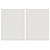 Stylish Triangle Flat-Woven Rug 3D model small image 3
