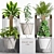 Green Thumb Planter Set 3D model small image 1