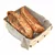 Rustic Grain Bread Basket 3D model small image 1