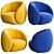 Botero Chair: Act Design Collection 3D model small image 1