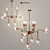 Lily Loft Chandelier: Modern Elegance 3D model small image 1