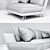 Modern Vision Set: Sofa, Armchair, Rug, Tables 3D model small image 3