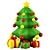 Title: Inflatable New Year Tree | Festive Christmas Decor 3D model small image 2