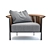 Modern Minimalist Lema Alton Bed 3D model small image 1