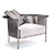 Modern Minimalist Lema Alton Bed 3D model small image 2