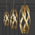 Elegant Trephine Pendant 3D model small image 1