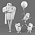 Mischievous Adventures with Gru and Minions 3D model small image 3