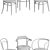 Thonet Upholstered Chairs Collection 3D model small image 3