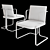 MSE S2 Murena 01: Stylish Stool for Modern Spaces 3D model small image 2