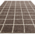 Nordic Grid Rug: A Modern Scandinavian Charm 3D model small image 2