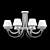 Translation:

Product title: Freya Felisa Crystal Chandelier 3D model small image 2