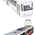 Tatra T6B5 Tram Car Model Kit 3D model small image 3