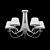 Freya Felisa Chandelier: Elegant Lighting Solution 3D model small image 2