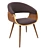 Frederick Upholstered Side Chair 3D model small image 2