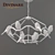 Divinare Tucano 9656Q03: Stunning White Metal & Acrylic Pendant Light 3D model small image 3