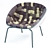 Amable Designer Lounge Chair by Paola Lenti 3D model small image 1