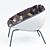 Amable Designer Lounge Chair by Paola Lenti 3D model small image 2