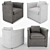 Frigerio BICE Chair: Comfort Meets Style 3D model small image 1