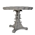 Luxury Baroque Walnut Table 3D model small image 3