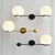 Modern O&G Contrapesso LED Sconce 3D model small image 1