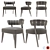 Elegant Aileen Chair 3D model small image 2