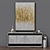 Axiom Console & Bevis Golden Mist Wall Art 3D model small image 1