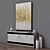 Axiom Console & Bevis Golden Mist Wall Art 3D model small image 2