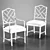 Elegant Ladies Chair 3D model small image 3